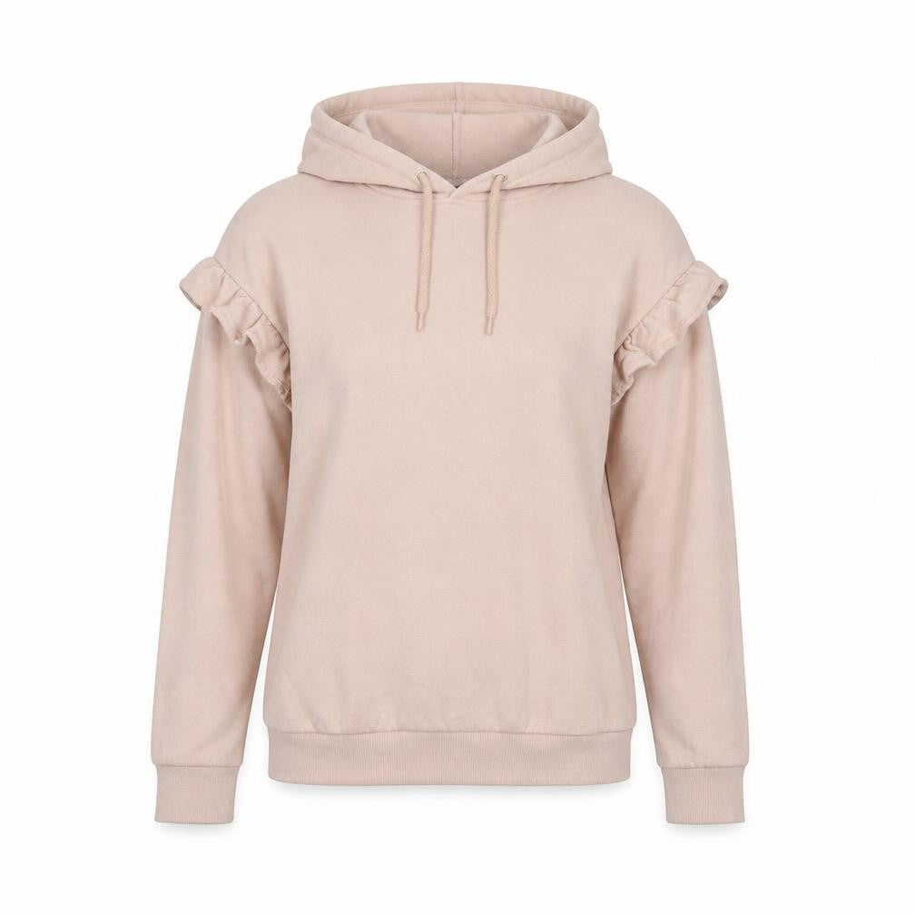 Papaya Womens Pink  Cotton Pullover Hoodie Size XS