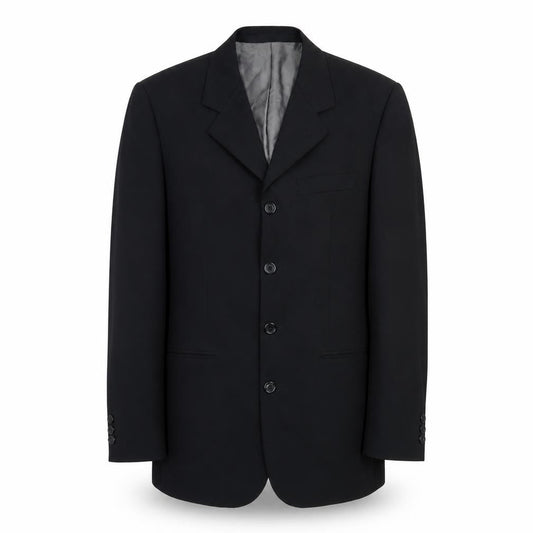 River Island Mens Black  Polyester Jacket Blazer Size 38