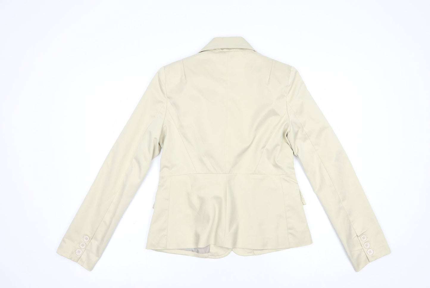 Di & A Womens Beige   Jacket Blazer Size M  Button