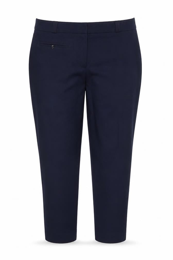 Select Womens Blue  Polyester Trousers  Size 16 L25 in Regular Zip
