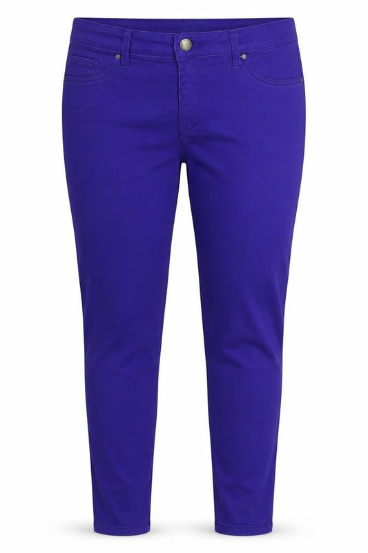 RW & Co Womens Blue  Cotton Skinny Jeans Size 30 in L22 in Regular Button