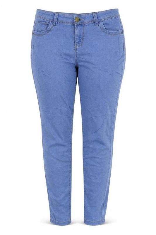 Denim Co Womens Blue  Cotton Jegging Jeans Size 10 L29 in Regular Button