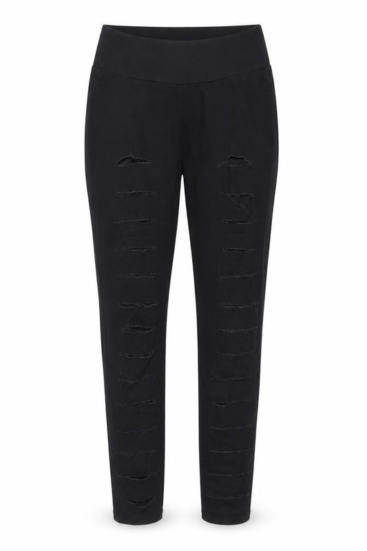 ASOS Womens Black  Cotton Jegging Trousers Size 8 L28 in Regular