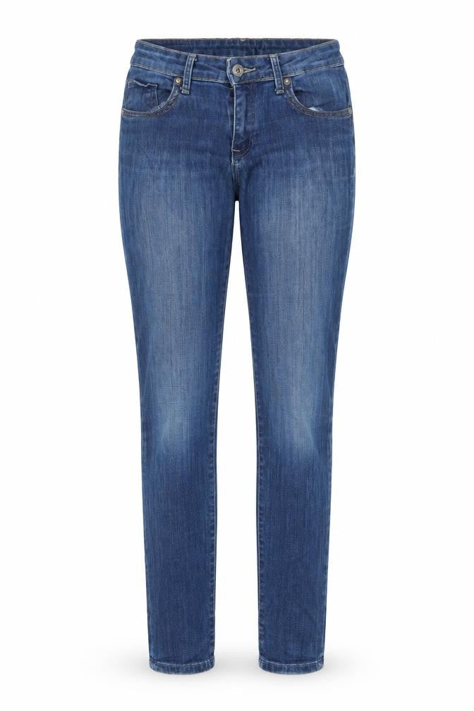H&M Womens Blue  Cotton Skinny Jeans Size 28 in L30 in Regular Button