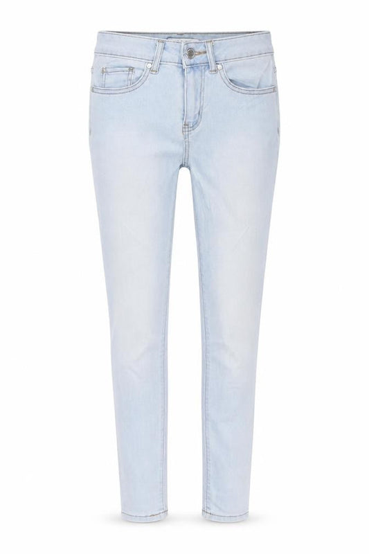 Denim & Co. Womens Blue  Cotton Skinny Jeans Size 8 L26 in Regular Button