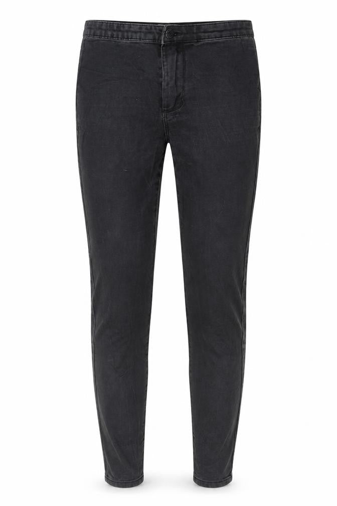 Denim & Co. Womens Black  Cotton Skinny Jeans Size 6 L29 in Regular Button