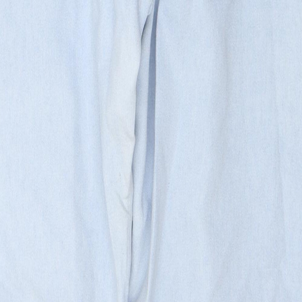 Originals Womens Blue  Cotton Skinny Jeans Size 12 L28 in Regular Button