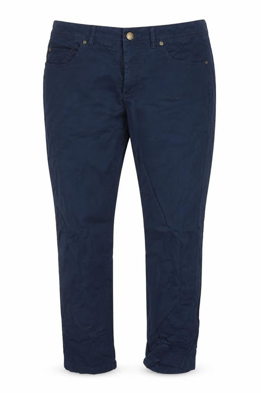 Jack Turphy Womens Blue  Cotton Straight Jeans Size 14 L28 in Regular Button
