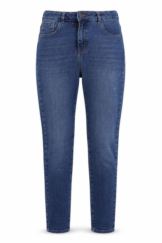 Next Womens Blue  Modacrylic Skinny Jeans Size 10 L27 in Regular Button