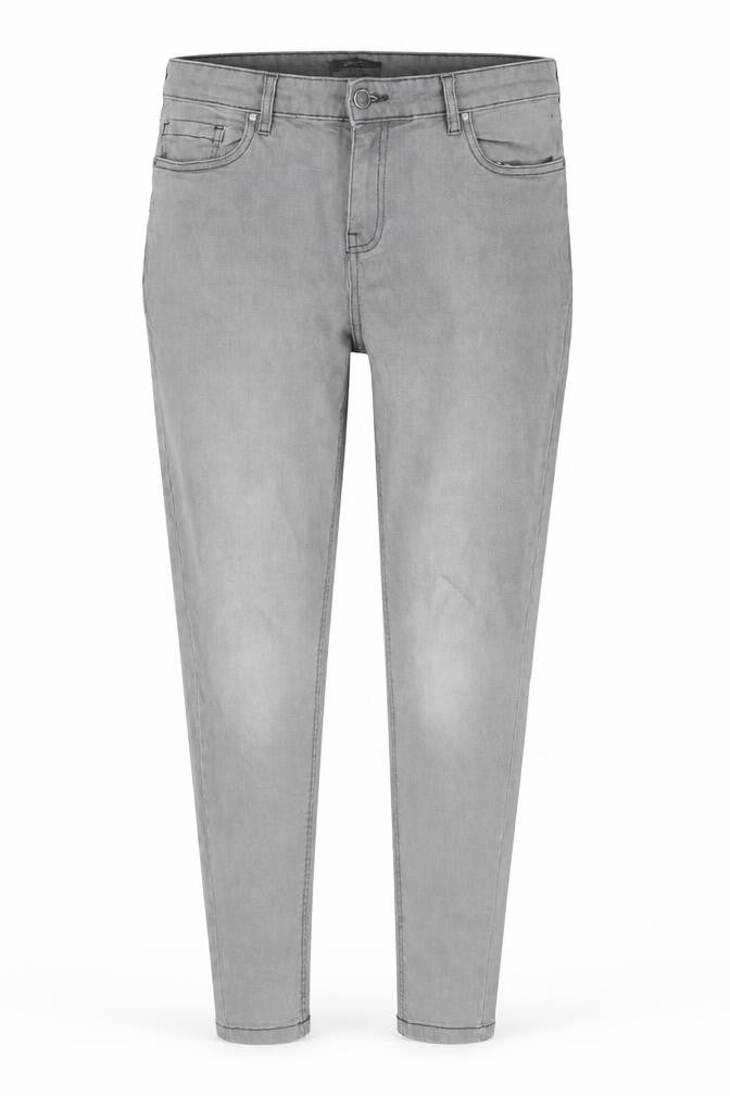 Studio Womens Grey  Cotton Skinny Jeans Size 10 L26 in Regular Button