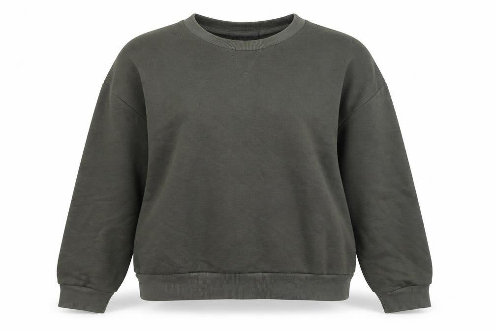 Primark  Womens Green  Cotton Pullover Sweatshirt Size S
