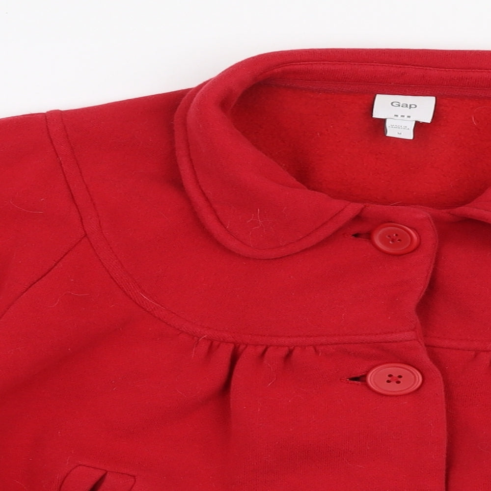 Gap Womens Red   Jacket  Size M  Button
