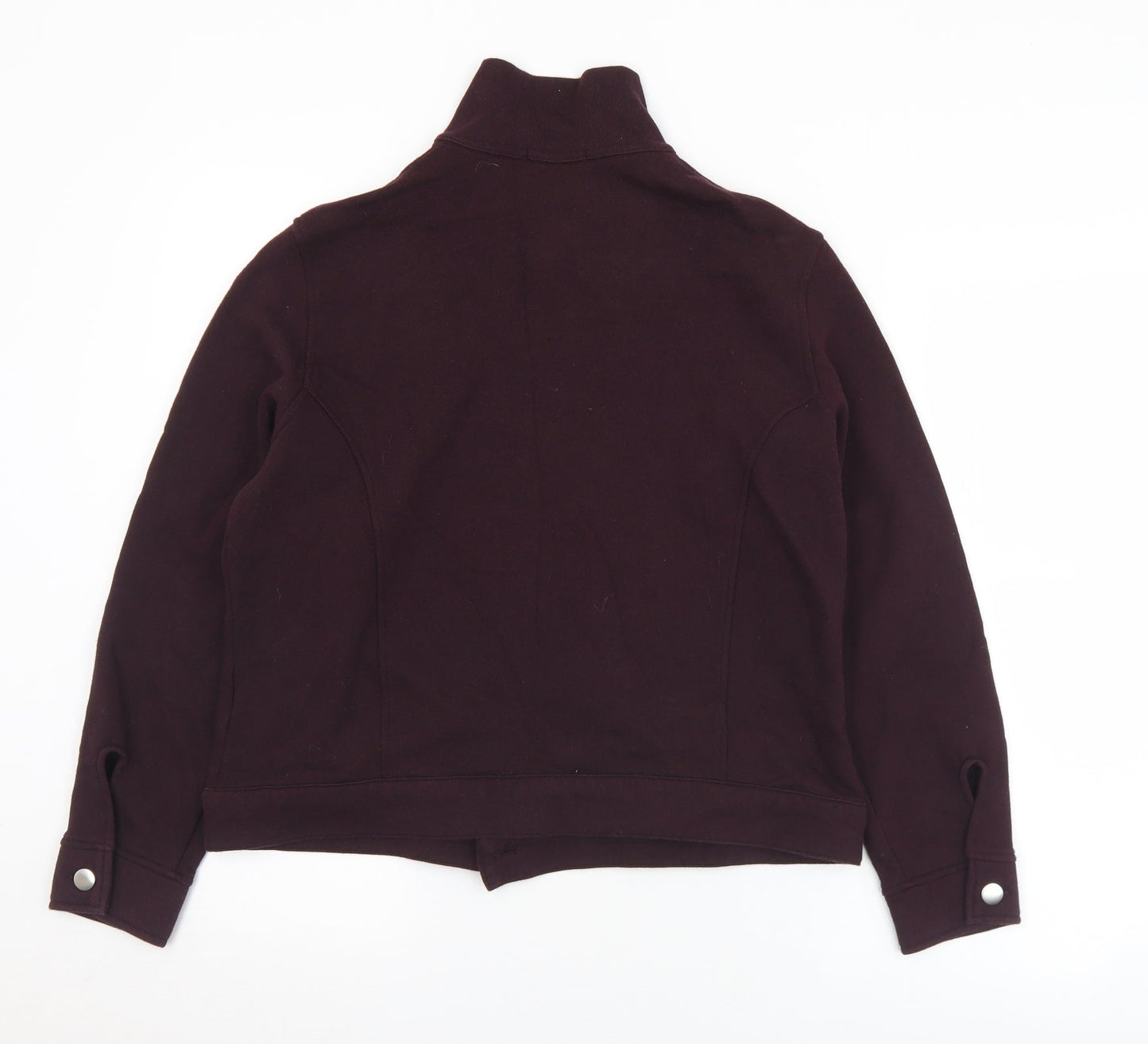 Marks and Spencer Womens Purple   Jacket  Size 14  Zip