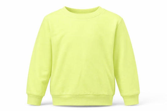 H&M Girls Green  Cotton Pullover Sweatshirt Size 6-7 Years   - 6-8 Years