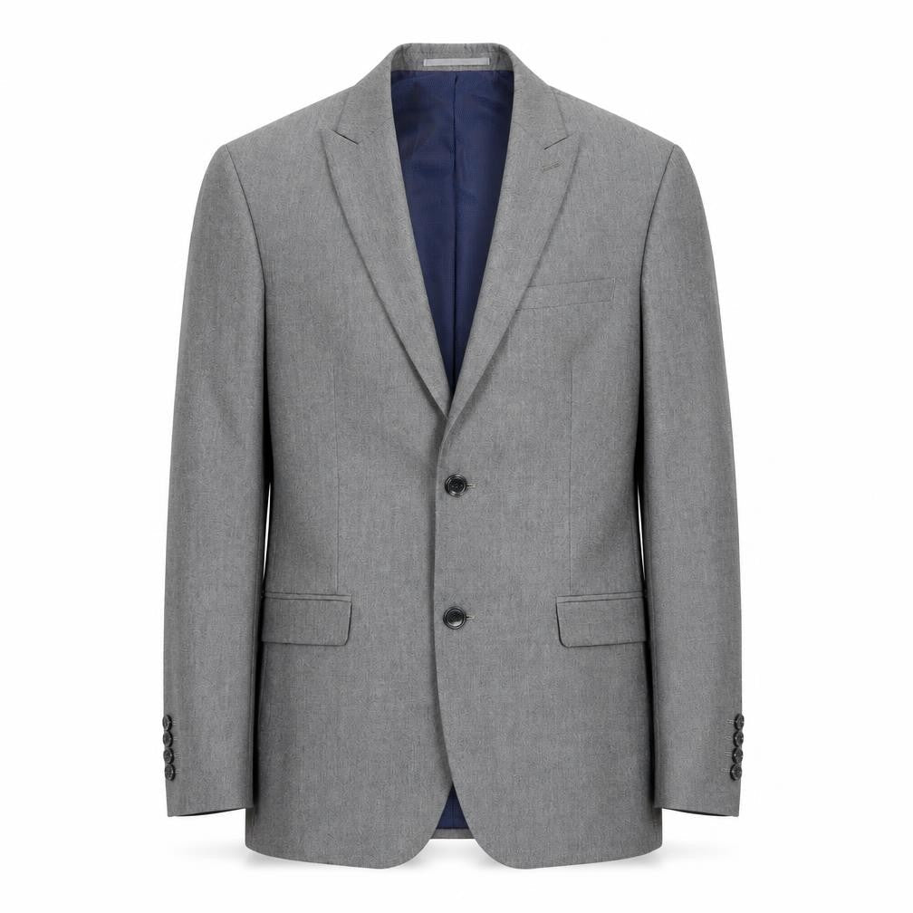F&F Mens Grey  Polyester Jacket Suit Jacket Size M