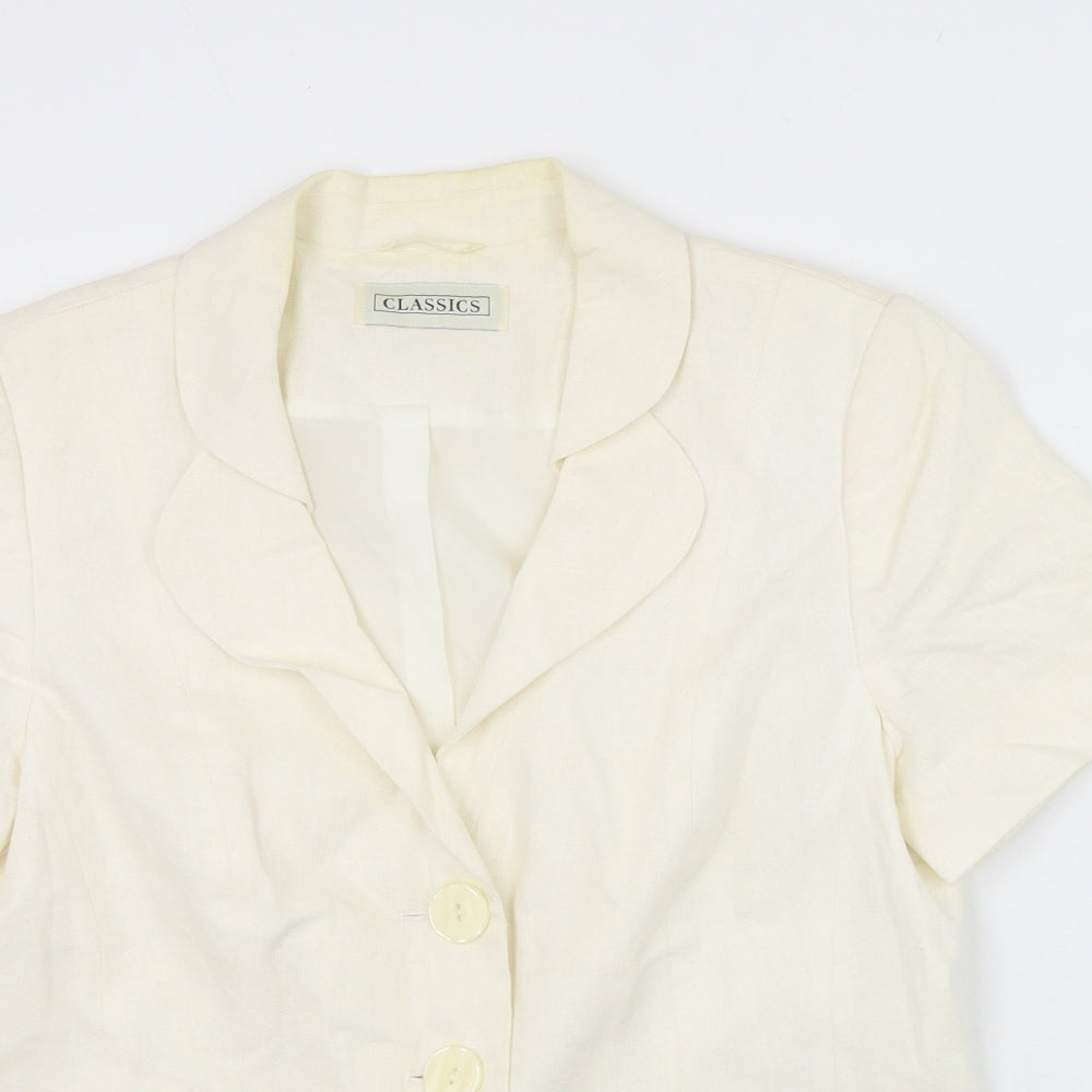 BHS Womens Ivory   Jacket  Size 14
