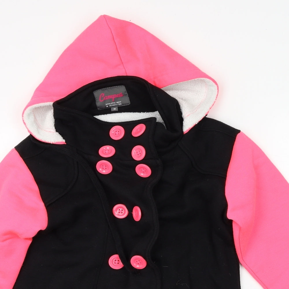 Campus Girls Black   Jacket  Size M