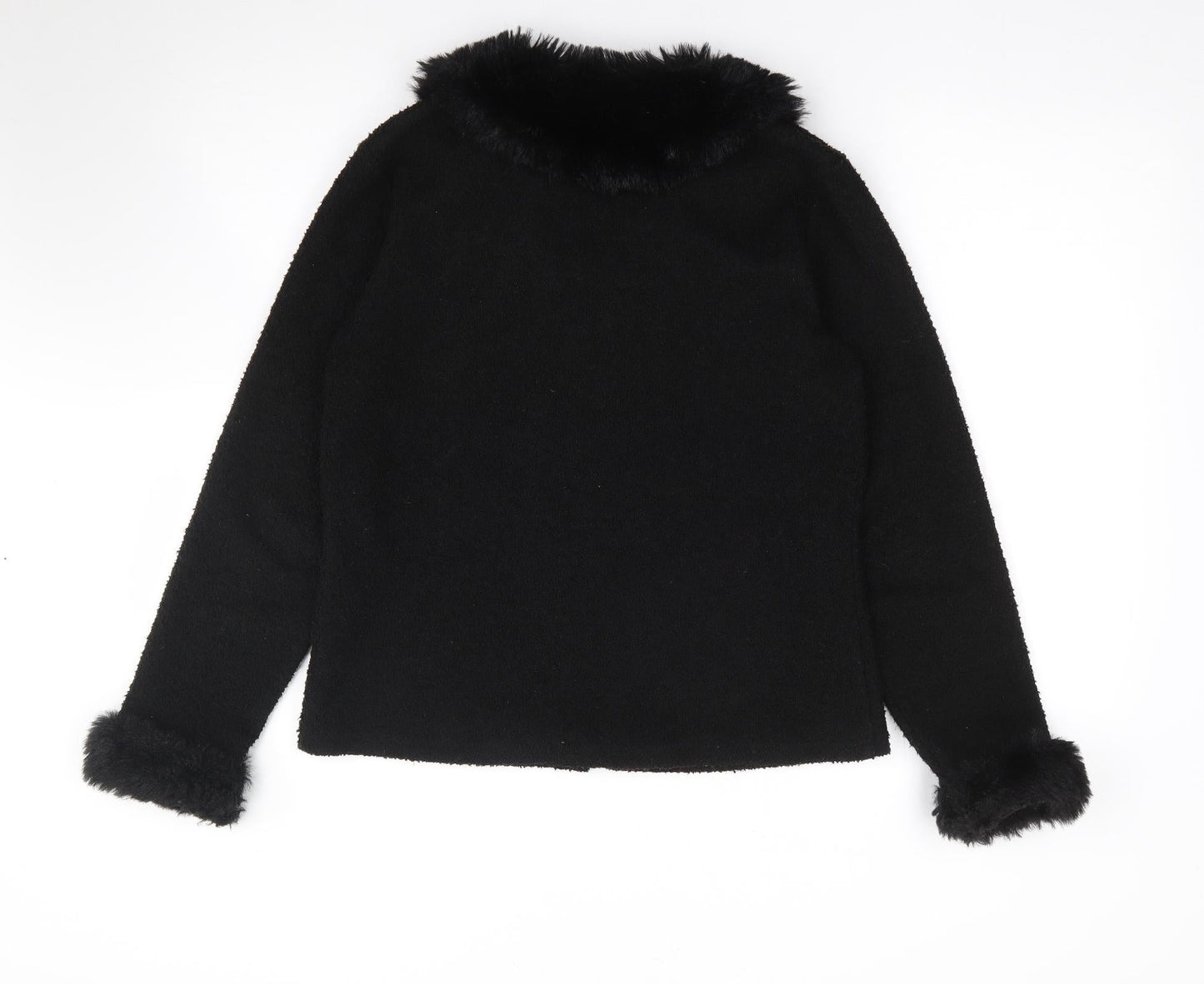 Preworn Womens Black   Jacket  Size S  Zip