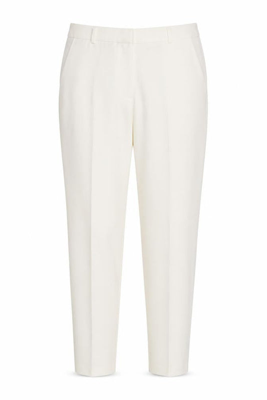 ASOS Womens Ivory  Polyester Trousers  Size S L27 in Regular Zip