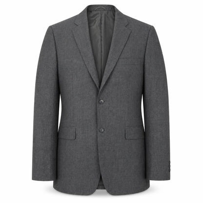 Jack Reid Mens Grey  Polyester Jacket Suit Size 40