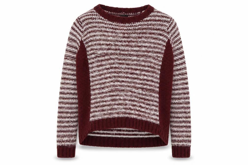 New Look Womens Multicoloured Round Neck  Acrylic Pullover Jumper Size 12