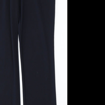 Preworn Womens Blue  Polyester Trousers  Size 30 L29 in Regular