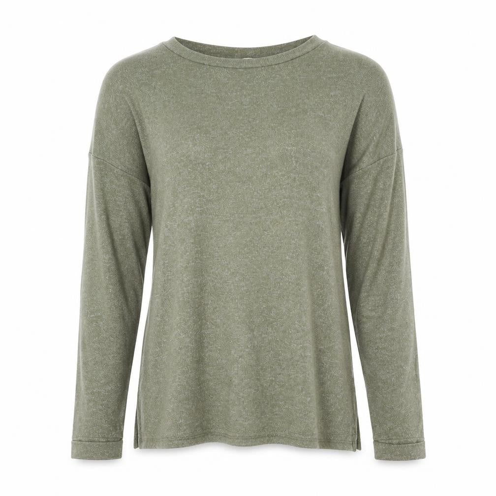 George Womens Green Round Neck  Viscose Pullover Jumper Size S