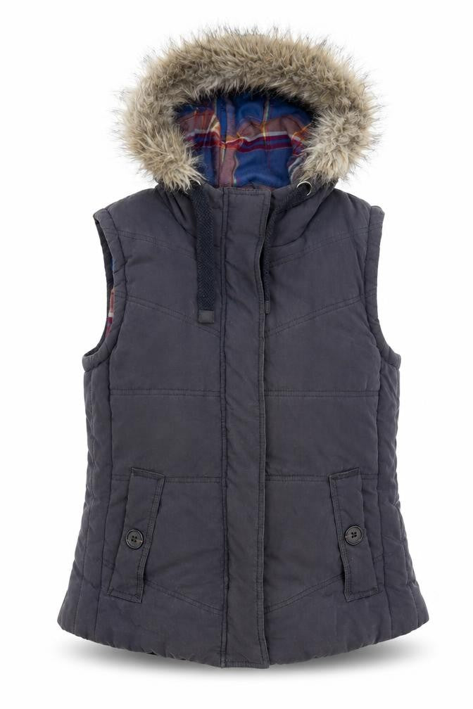 Indigo Womens Blue   Gilet Jacket Size 12  Zip