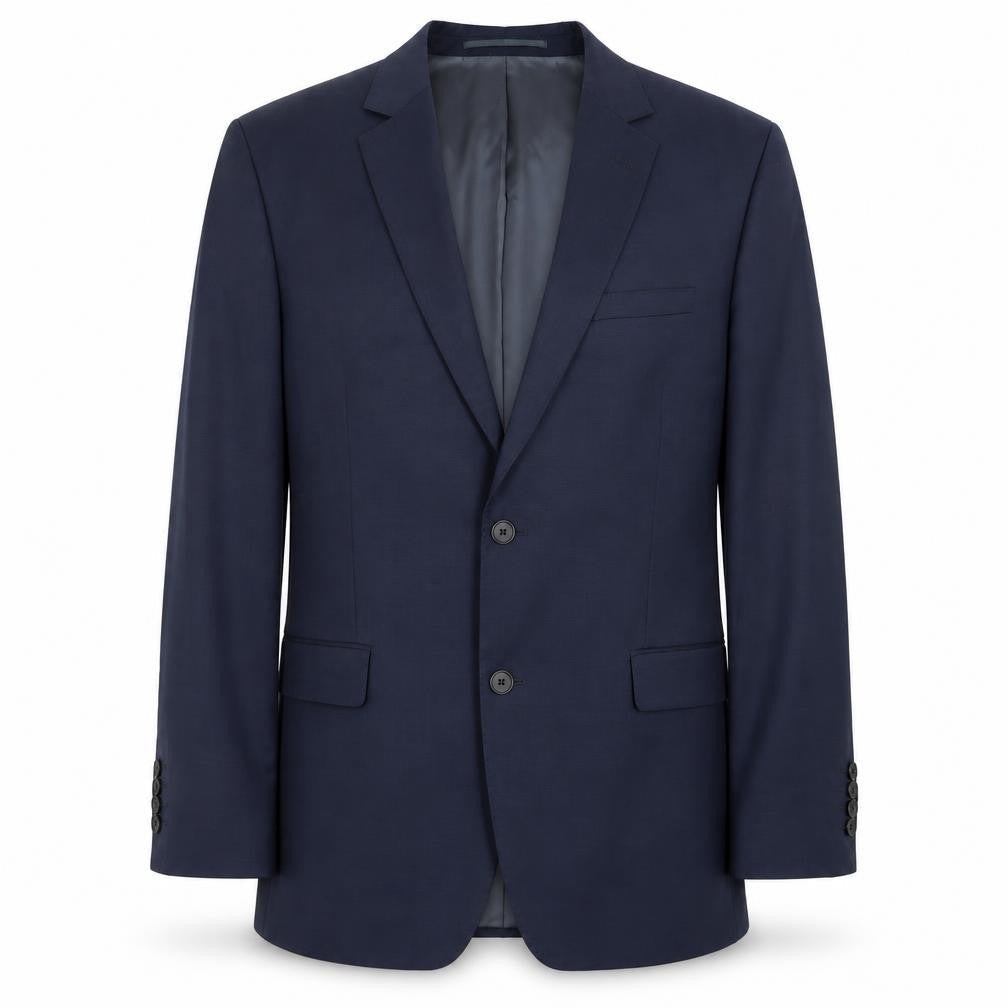 Paul Costelloe Mens Blue  Wool Jacket Suit Jacket Size 40