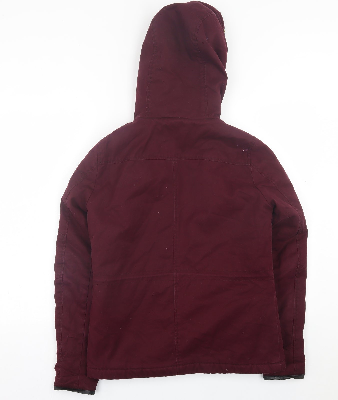 Topshop Womens Purple   Jacket Coat Size 8  Zip