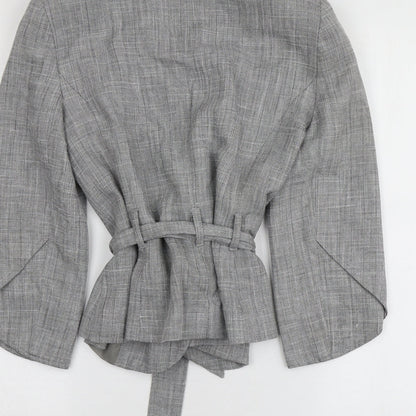 Evie Collection Womens Grey   Jacket  Size 14