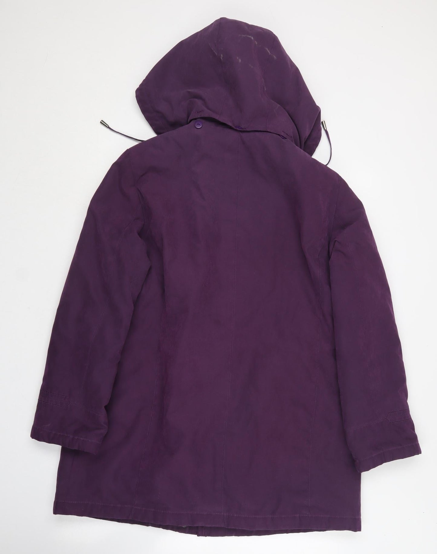 BM collection Womens Purple   Pea Coat Coat Size M
