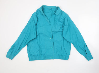 St Michael Womens Blue Jacket Size 14