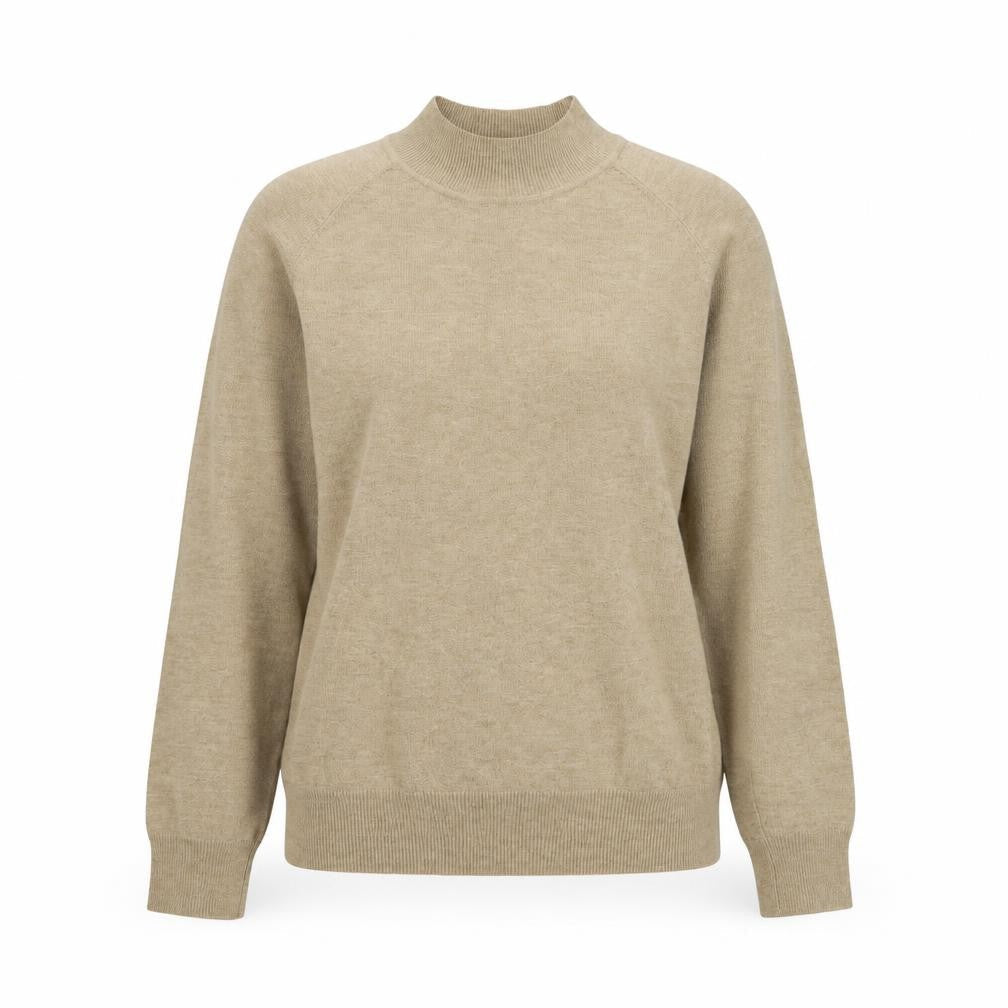 Primark Womens Brown High Neck  Polyester Pullover Jumper Size M