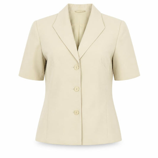 AMARANTO Womens Beige   Jacket Blazer Size 12  Button