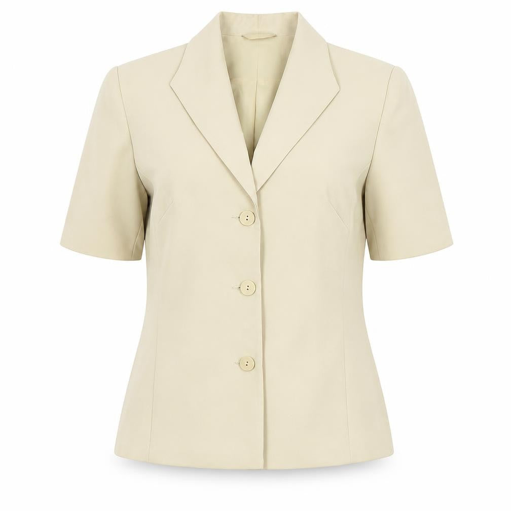AMARANTO Womens Beige   Jacket Blazer Size 12  Button