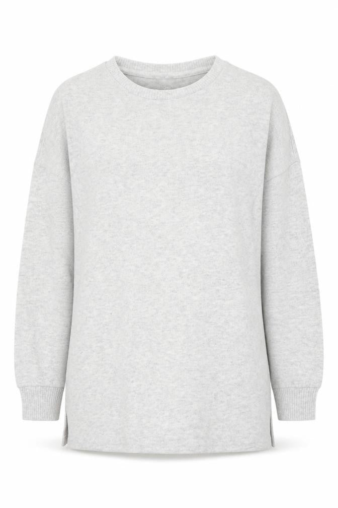 Primark Womens Grey Round Neck  Polyester Pullover Jumper Size S