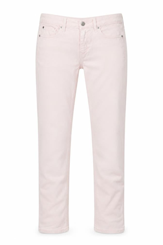Gap Womens Pink  Cotton Skinny Jeans Size 8 L33 in Regular Zip