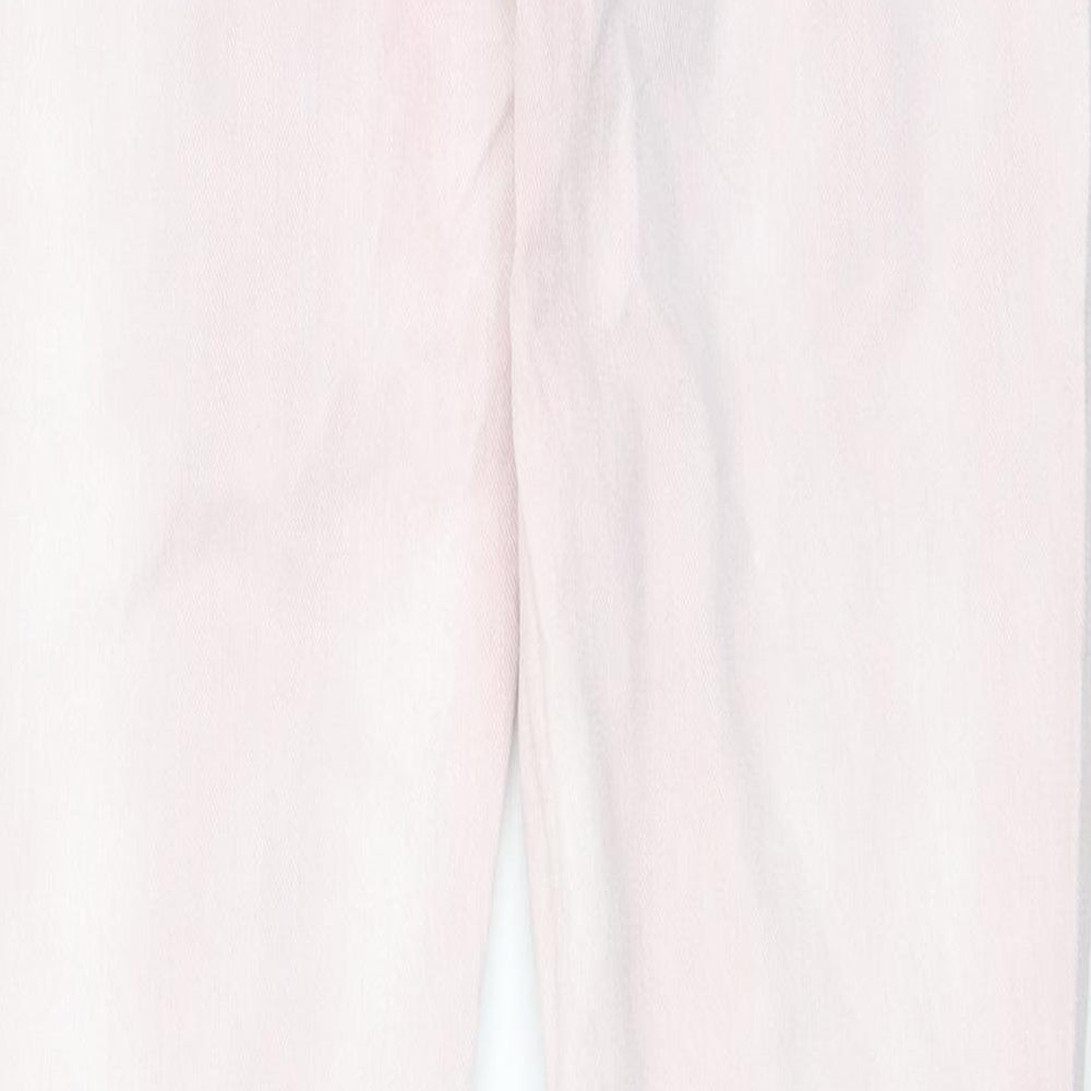 Gap Womens Pink  Cotton Skinny Jeans Size 8 L33 in Regular Zip