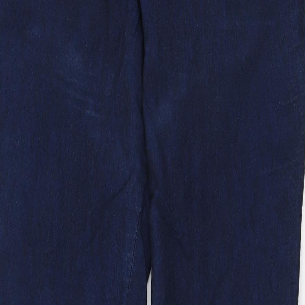 Denim Co Womens Blue  Polyester Jegging Jeans Size 12 L32 in Slim