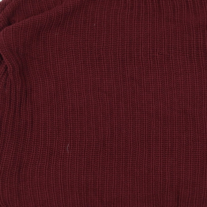 Forever 21 Womens Purple Round Neck  Polyester Pullover Jumper Size L