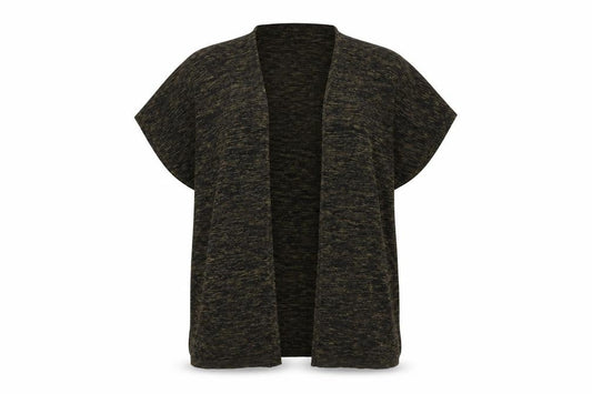 Atmosphere Womens Green Square Neck  Viscose Cardigan Jumper Size S