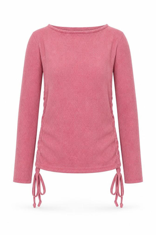 George Womens Pink Round Neck  Viscose Pullover Jumper Size S