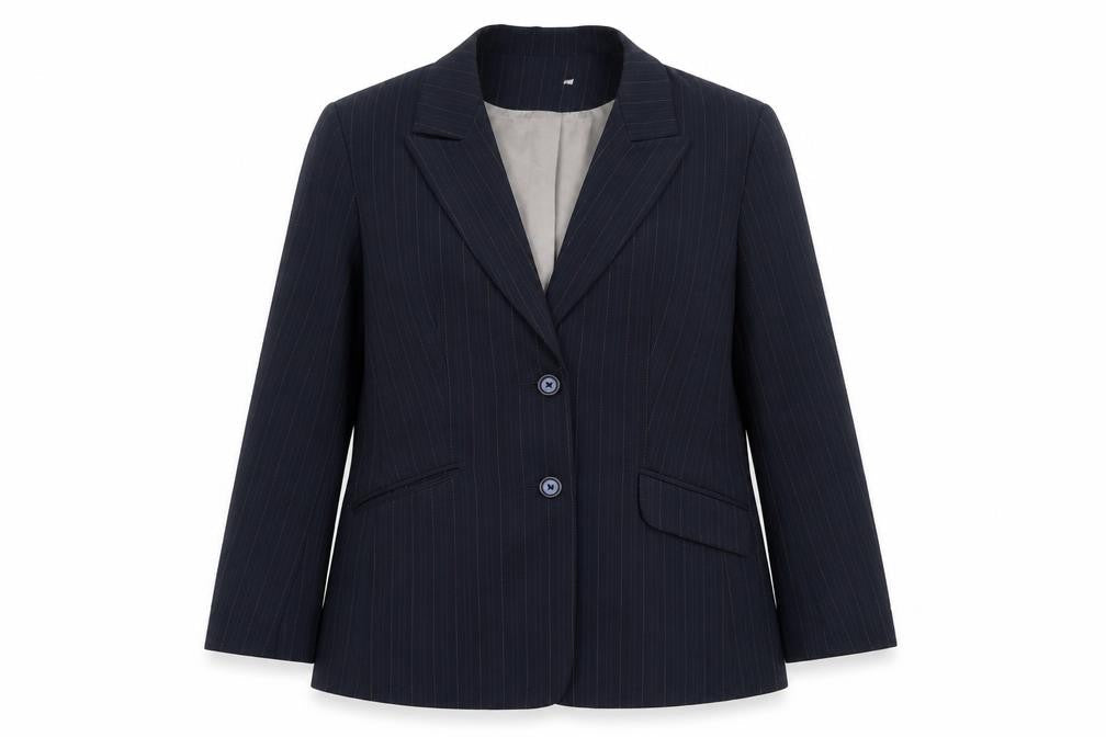 Prima Womens Blue   Jacket Blazer Size 14  Button