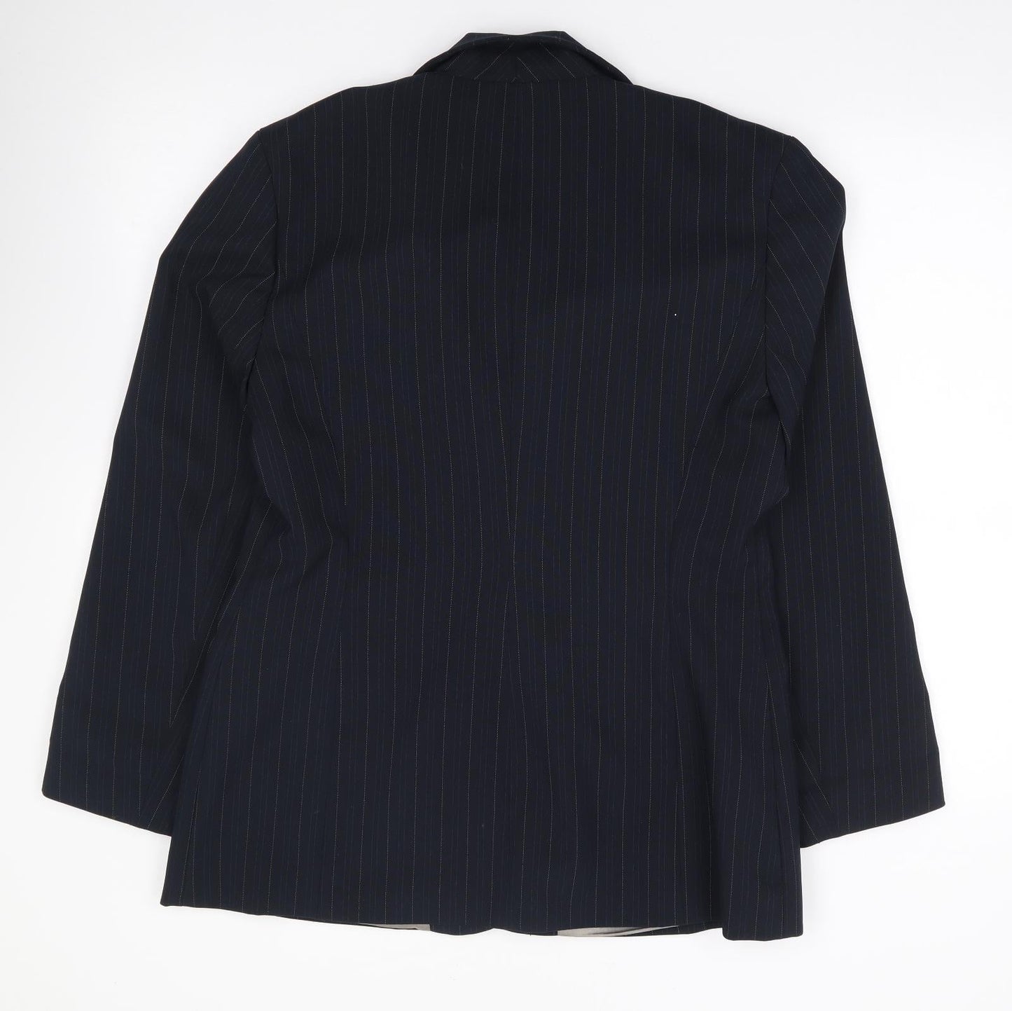 Prima Womens Blue   Jacket Blazer Size 14  Button