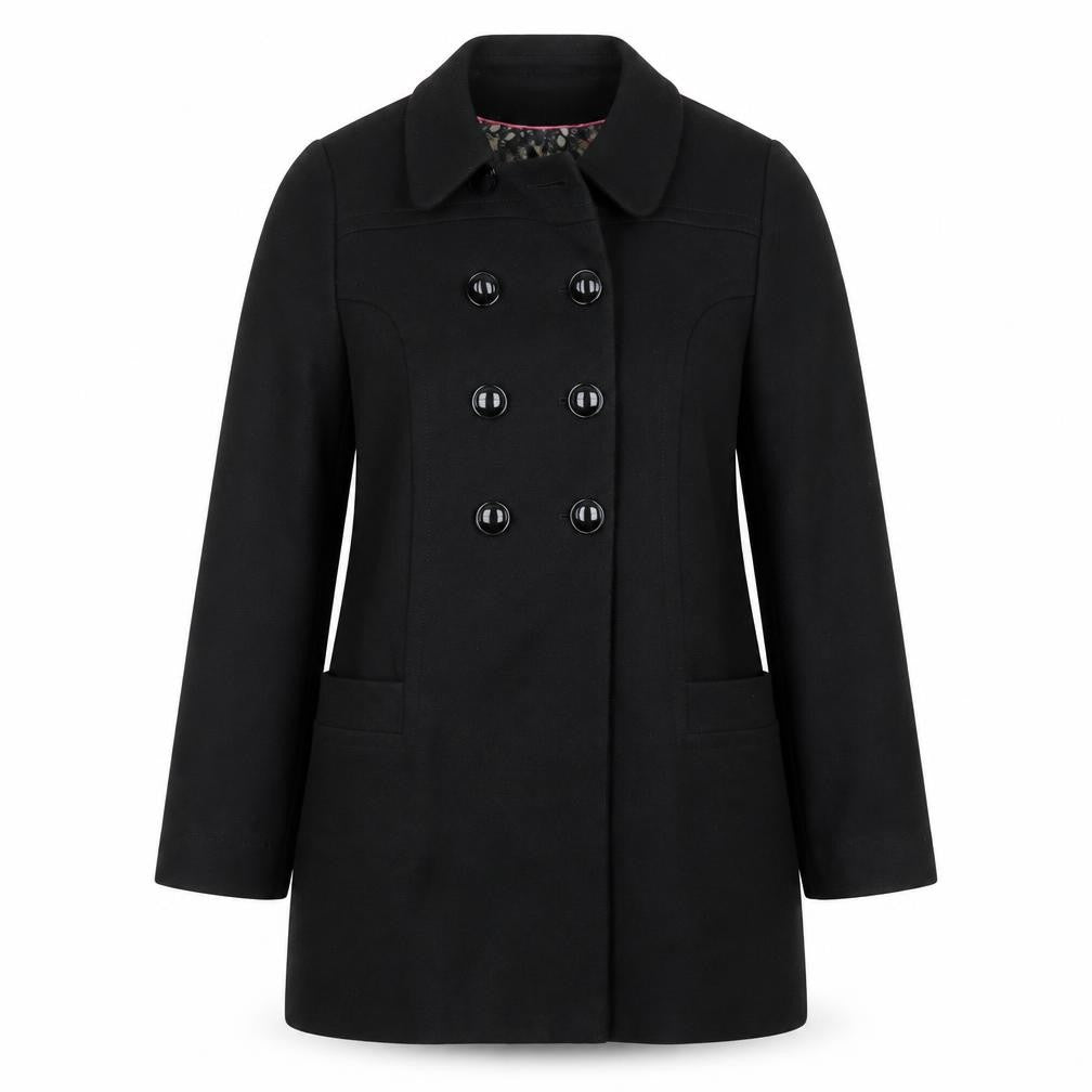 NEXT Womens Black   Jacket  Size 10  Button