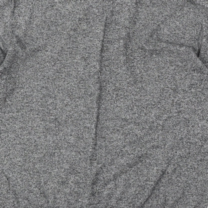 Topman Womens Grey Round Neck  Cotton Pullover Jumper Size S