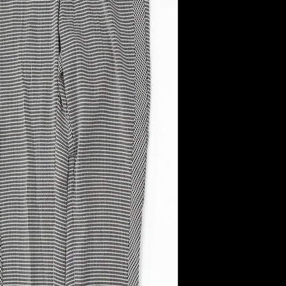 Next Womens Multicoloured Geometric Polyester Trousers  Size 6 L30 in Regular