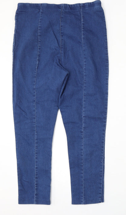 Womens Blue  Polyester Jegging Jeans Size 30 L26 in Regular