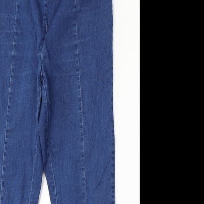Womens Blue  Polyester Jegging Jeans Size 30 L26 in Regular